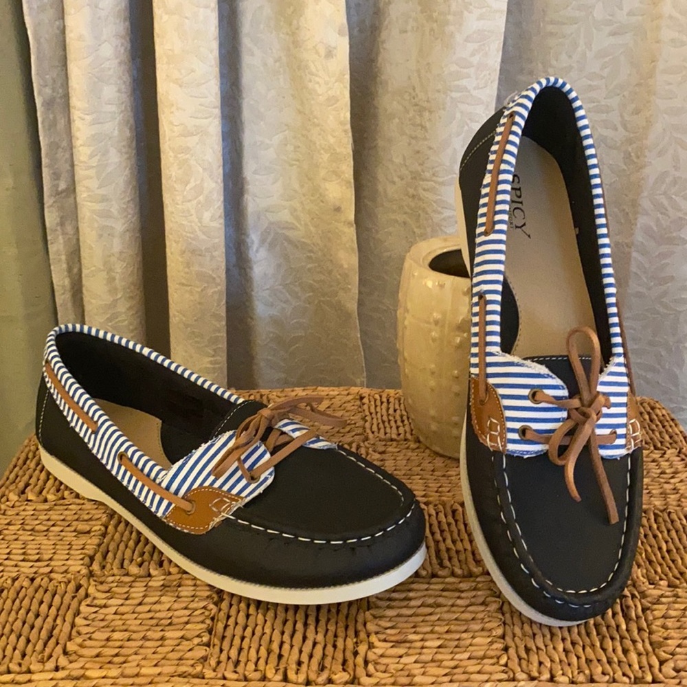 Spicy Comfort Slip on Boat Deck Shoes 11